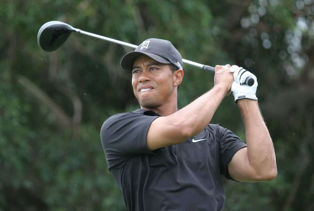 tiger woods at World golf championship, doral, Miami, feb 2007, florida