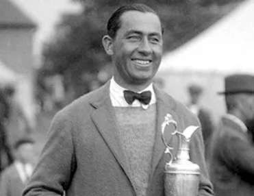 Walter Hagen portrait